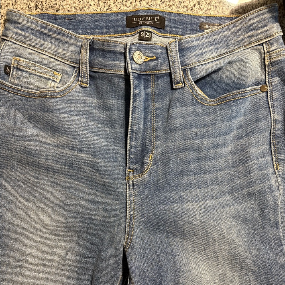 Judy Blue Light Wash Boot Cut Jeans